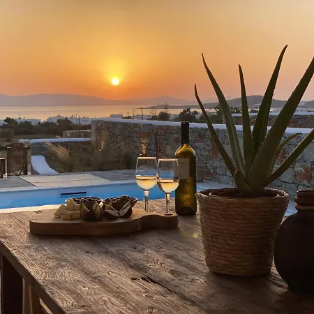 بيت للعطل Ypsilon Naxos - Luxury House With Amazing Sea View & Private Pool