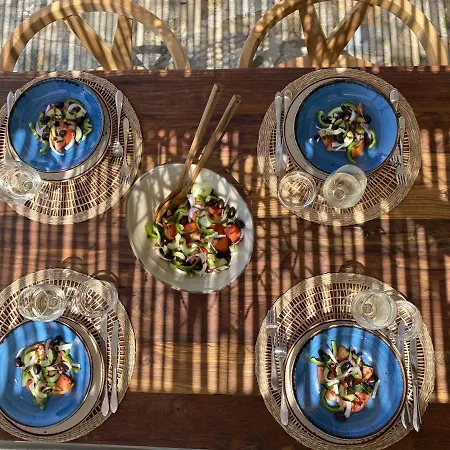 Ypsilon Naxos - Luxury House With Amazing Sea View & Private Pool בית נופש